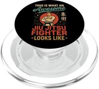 Jiu Jitsu Retro Vintage This Is What An Awesome Jiu Jitsu PopSockets PopGrip for MagSafe