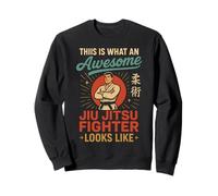 Jiu Jitsu Retro Vintage This Is What An Awesome Jiu Jitsu Sweatshirt