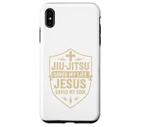 Jiu Jitsu Saved My Life Jesus Saved My Soul Christian BJJ Case for iPhone XS Max