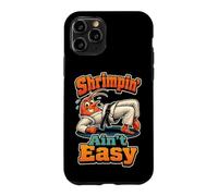 Jiu Jitsu Shrimpin' Ain't Easy BJJ Funny Shrimping Drill Case for iPhone 11 Pro