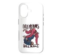Jiu Jitsu Skeleton Even My Bones Will Roll Case for iPhone 17