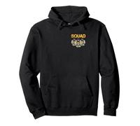 Jiu-Jitsu Squad Gorilla Team Funny Grappling Brazilian Humor Pullover Hoodie