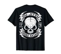 JIU JITSU T SHIRT, CHOKE HAZARD, BJJ SHIRT (BACK PRINT)