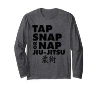 Jiu-Jitsu Tap Snap or Nap Long Sleeve T-Shirt