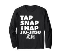 Jiu-Jitsu Tap Snap or Nap Long Sleeve T-Shirt