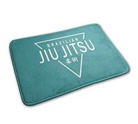 Jiu Jitsu Triangle Floor Mats Non-Slip Bathmat Heavy Duty Bathroom Rug For Living Room Entryway Shower 40X60Cm