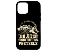 Jiu Jitsu Turning People Into Pretzels Funny Martial Arts Case for iPhone 12 mini