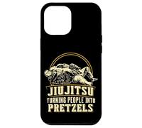 Jiu Jitsu Turning People Into Pretzels Funny Martial Arts Case for iPhone 12 Pro Max