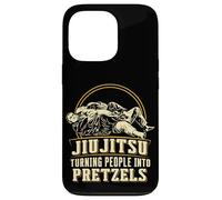 Jiu Jitsu Turning People Into Pretzels Funny Martial Arts Case for iPhone 13 Pro