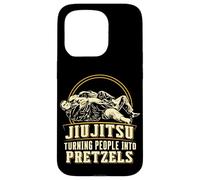 Jiu Jitsu Turning People Into Pretzels Funny Martial Arts Case for iPhone 15 Pro