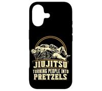 Jiu Jitsu Turning People Into Pretzels Funny Martial Arts Case for iPhone 17