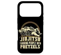 Jiu Jitsu Turning People Into Pretzels Funny Martial Arts Case for iPhone 17 Pro