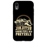 Jiu Jitsu Turning People Into Pretzels Funny Martial Arts Case for iPhone XR