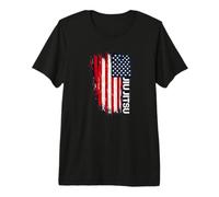 Jiu Jitsu USA America BJJ Jiujitsu USA God Premium T-Shirt