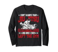Jiu Jitsu Vintage I Don’T Always Train Jiu Jitsu Sometimes I Long Sleeve T-Shirt