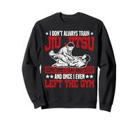 Jiu Jitsu Vintage I Don’T Always Train Jiu Jitsu Sometimes I Sweatshirt