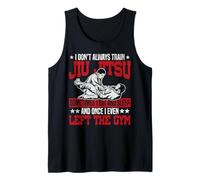 Jiu Jitsu Vintage I Don’T Always Train Jiu Jitsu Sometimes I Tank Top