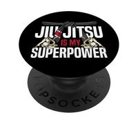 Jiu Jitsu Vintage Jiu Jitsu Is My Superpower PopSockets Adhesive PopGrip