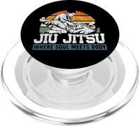 Jiu Jitsu Vintage Retro Jiu Jitsu Where Soul Meets Body PopSockets PopGrip for MagSafe