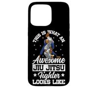 Jiu Jitsu Vintage This Is What An Awesome Jiu Jitsu Fighter Case for iPhone 15 Pro Max