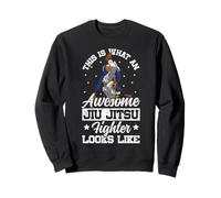 Jiu Jitsu Vintage This Is What An Awesome Jiu Jitsu Fighter Sweatshirt