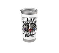 Jiu Jitsu - When You See A Good Move Look for Better One Stainless Steel Insulated Tumbler