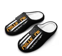 Jiu Jitsu Women's Slippers Warm Soft House Shoes Winter Indoor And Outdoor 7-8(39-40