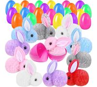 JIUDUOYUAN 30 Pack PreFilled Easter Eggs 2026 Easter Decorations