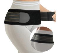 JIUFENTIAN Sciatica Belt Relieve Back Pain & Sacroiliac Belt SI Joint Hip Support Brace (Black, L/XL)