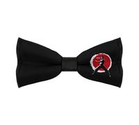 JIUFOTK Qigong Wushu Teacher Tai Chi Pose Pre Tied Bow Ties for Men Adjustable Neck Bowties Clip On Formal Wear Tuxedo Wedding