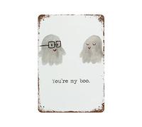 JIUFOTK Tin Sign You're My Boo Retro Decoration Very Suitable for Indoor Outdoor Garden Restaurant Bedroom Office Nostalgic Decoration Gift As Mom for Mother's Day