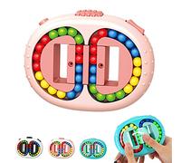 jiuhao Magic Bean Rotating Cube Toy,Fidget Toy Spinner Ball Sorting Game Puzzle Brain Training Handheld Spinning Decompression Toy,Jigsaw Bean Toy Gifts for Kids,Teens,Adults Rotating Finger Cube Toy