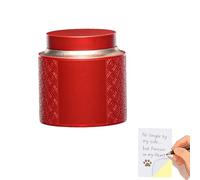 Jiuhao Small Urns for Ashes, Mini Urn for Human and Pet Dog Cat Ashes Portable Keepsake,Size(4.17in*4.13in),Memorial Pet Loss Sympathy Gift for Home Display