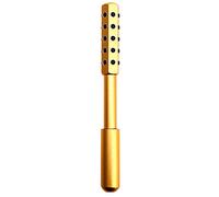 JIUJ Radiance Roller - Germanium Stone Uplifting Face/eye/body Massage Beauty Roller/tool For Skin Tightening/firming, De-puffing, Anti-aging And Tension Relief (Golden)