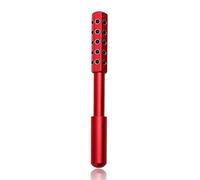 JIUJ Radiance Roller - Germanium Stone Uplifting Face/eye/body Massage Beauty Roller/tool For Skin Tightening/firming, De-puffing, Anti-aging And Tension Relief (Red)