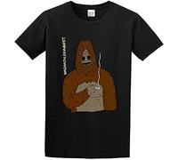 jiujing Sassy The Sasquatch Big LEZ Show Un Whatcha Talk Funny Cotton T Shirt Mens Black M