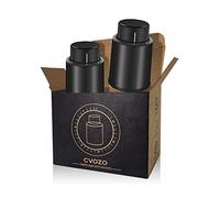 JIUJIU 2 Pcs Vacuum Wine Stopper,Reusable Champagne Vacuum Stoppers with Date Indicator.