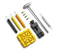 jiujiudefeiji Watch Link Removal Kit Watch Strap Removal Tool Watch Band Sizing Tool Watch Band Pin Remover Watch Pins Replacement Watch Hammer Spring Bar for Watch Strap Adjustment