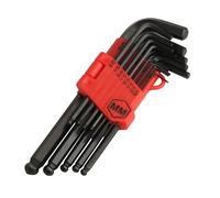 Jiujuda9 13 Pcs Metric Allen Key Set, Long 1.27-10mm Allen Keys Sets for Alan Keys Sets with Ball End Hex Keyss, for Furniture Assembly, Bike Repair, Household DIY