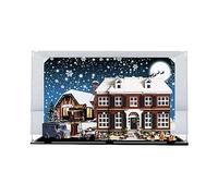 JIULIN Acrylic Display Case, Compatible with Lego 21330 Home Alone Model, Protective, Dustproof, Transparent, Multicolored, Rectangular, Table Mount