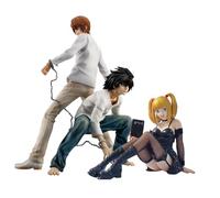 Jiumaocleu 2PCS Light Yagami Figure Amane Statue | Anime Statue Amane Light Yagami Figure Collections Desktop Decoration PVC Sculpture