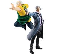 Jiumaocleu 2PCS Sakamoto Taro Figure Statue Fighting Version Fat Sakamoto Figure Statue Anime Figurine Model Handmade Collectible Desktop Display Ornament