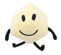Jiumaocleu Anime Bfdi Soft Figure Dolls Evil Leaf/Green grass/Numbers/Cake/Stone Pillow Cartoon Character Stuffed Throw Cushion Home Decoration Ornaments Anime Merch 15cm-30cm