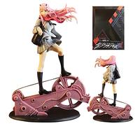 Jiumaocleu Anime Darling in the FranXX Zero Two Action Figure Model Character 02 Figurine Statue Toys Handmade Collection Desktop Ornaments for Boys Girls Fans Birthday Gifts (Type 3)