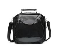 Jiumaocleu Anime Ita Bag BSD Pins Display Backpack Nakahara Chuuya Dazai Osamu Schoolbag Cat Itabag PU Leather School Handbag Crossbody Shoulder Bag for Girls Comic Cosplay