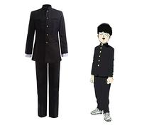Jiumaocleu Anime Mob Psycho 100 Cosplay Costume Kageyama Shigeo Cosplay Full Set of Uniform Jacket Pants Suit, Outfit Uniform for Carnaval Halloween Dress Up