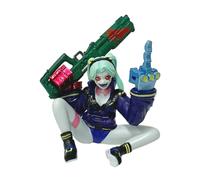 Jiumaocleu Anime Rebecca Figure Statue - Rebecca Action Figure Anime Character Combat Models Handmade Collectible Figurines PVC Desktop Decoration 11CM