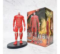 Jiumaocleu Anime Titan Figure Statue - Colossal Titan Reiner Braun Action Figure Model PVC Collectable Desktop Ornaments Fans Gifts
