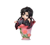 Jiumaocleu Anime Wei Wuxian Figure - Wei Wu Xian Action Figure Lan Wang Ji Look Up Figure, 11.5-14cm, Mini Collectible PVC Statues for Manga Fans