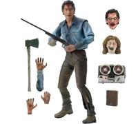 Jiumaocleu Ash Williams Figure Ash Williams Action Figure, Christmas Figurine 18CM PVC Model Movable Joints with Accessories Birthday Collection Halloween Decoration Gift